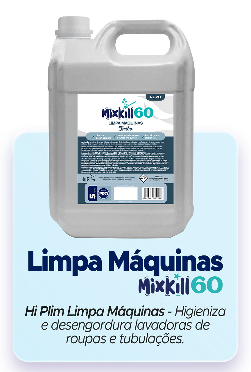 Limpa Máquinas Mixkill 60